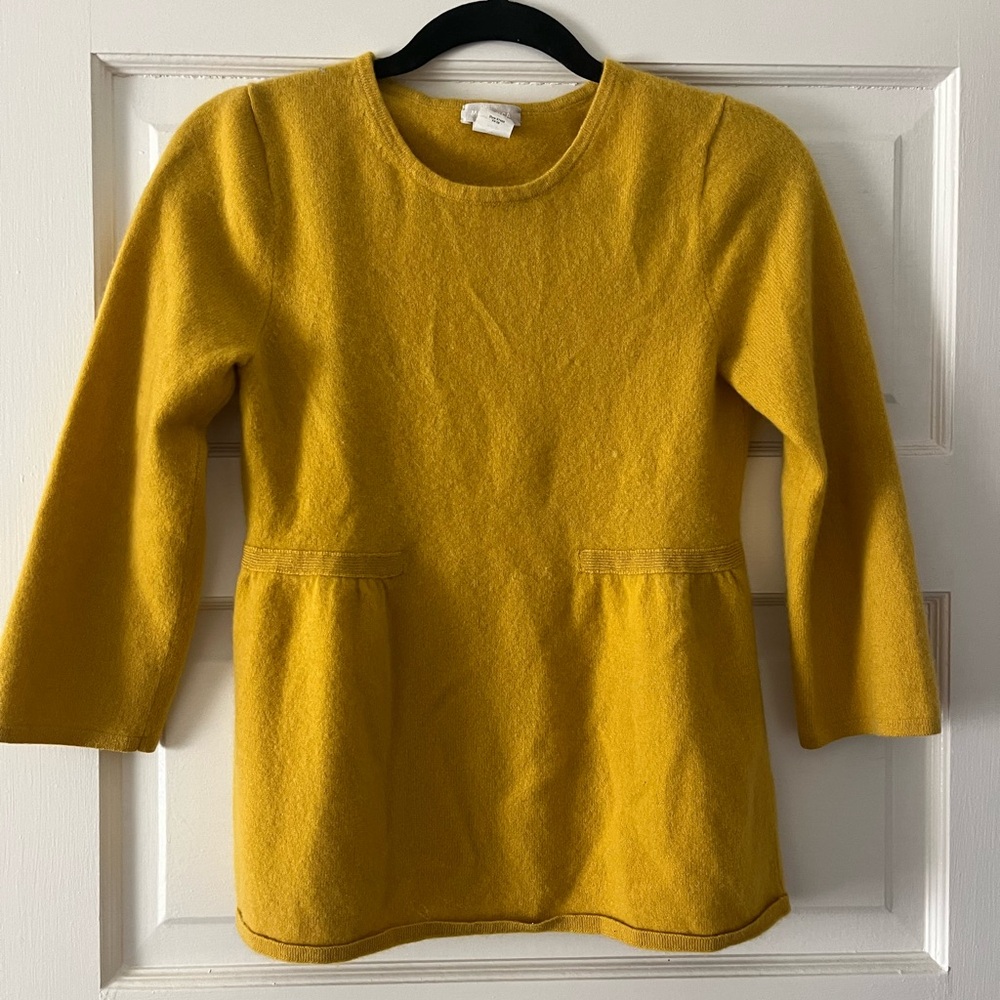 Cashmere 3/4 sleeve sweater